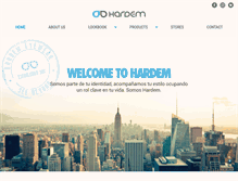 Tablet Screenshot of hardem.com